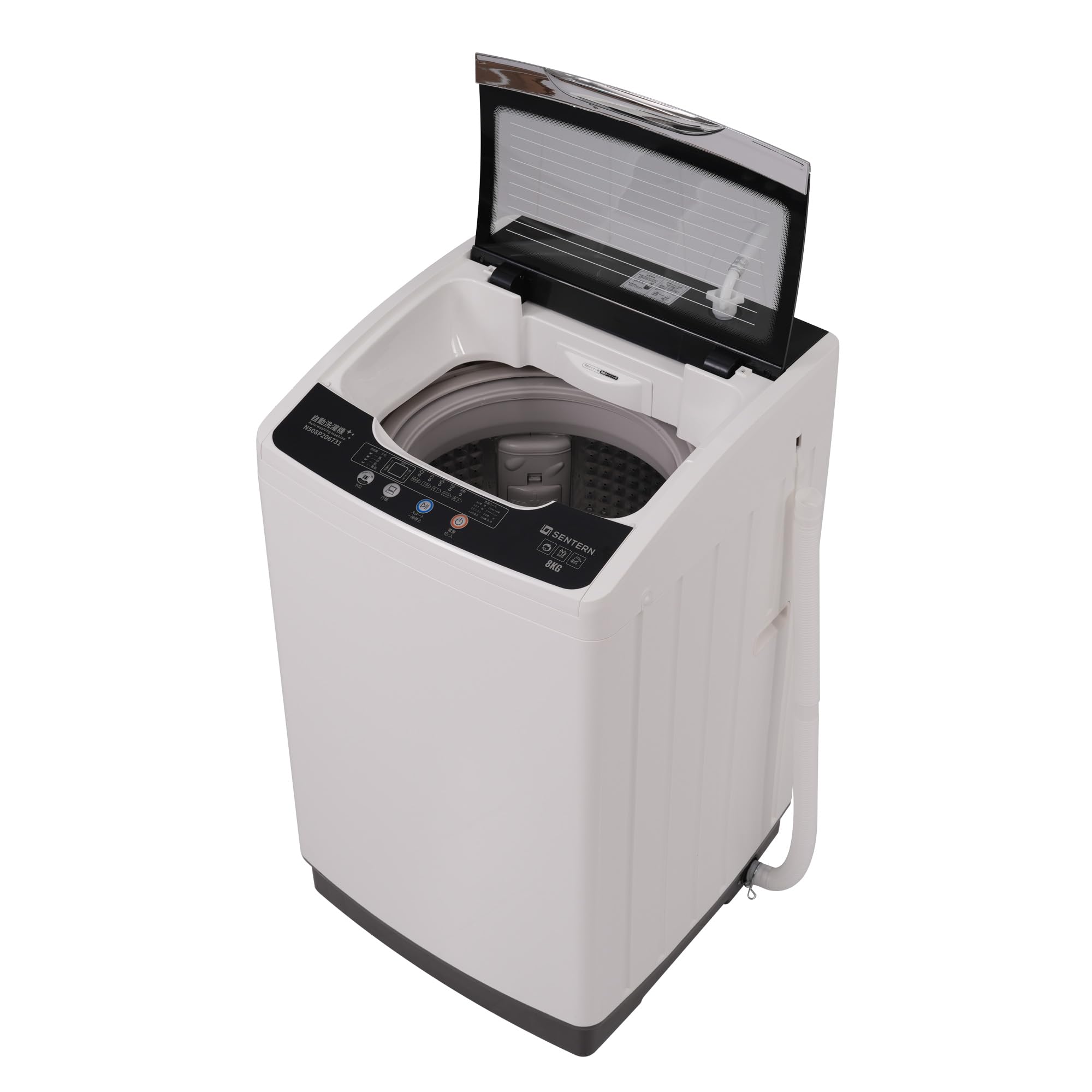 Amazon | SENTERN 全自動洗濯機 8kg 大容量 家庭用 チャイルドロック